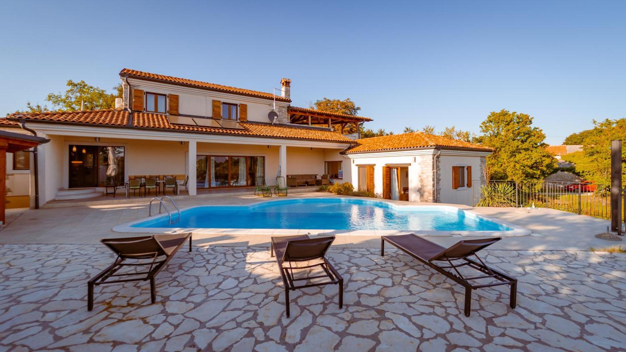 Villa Arton Heated Swimming-Pool Žminj 외부 사진