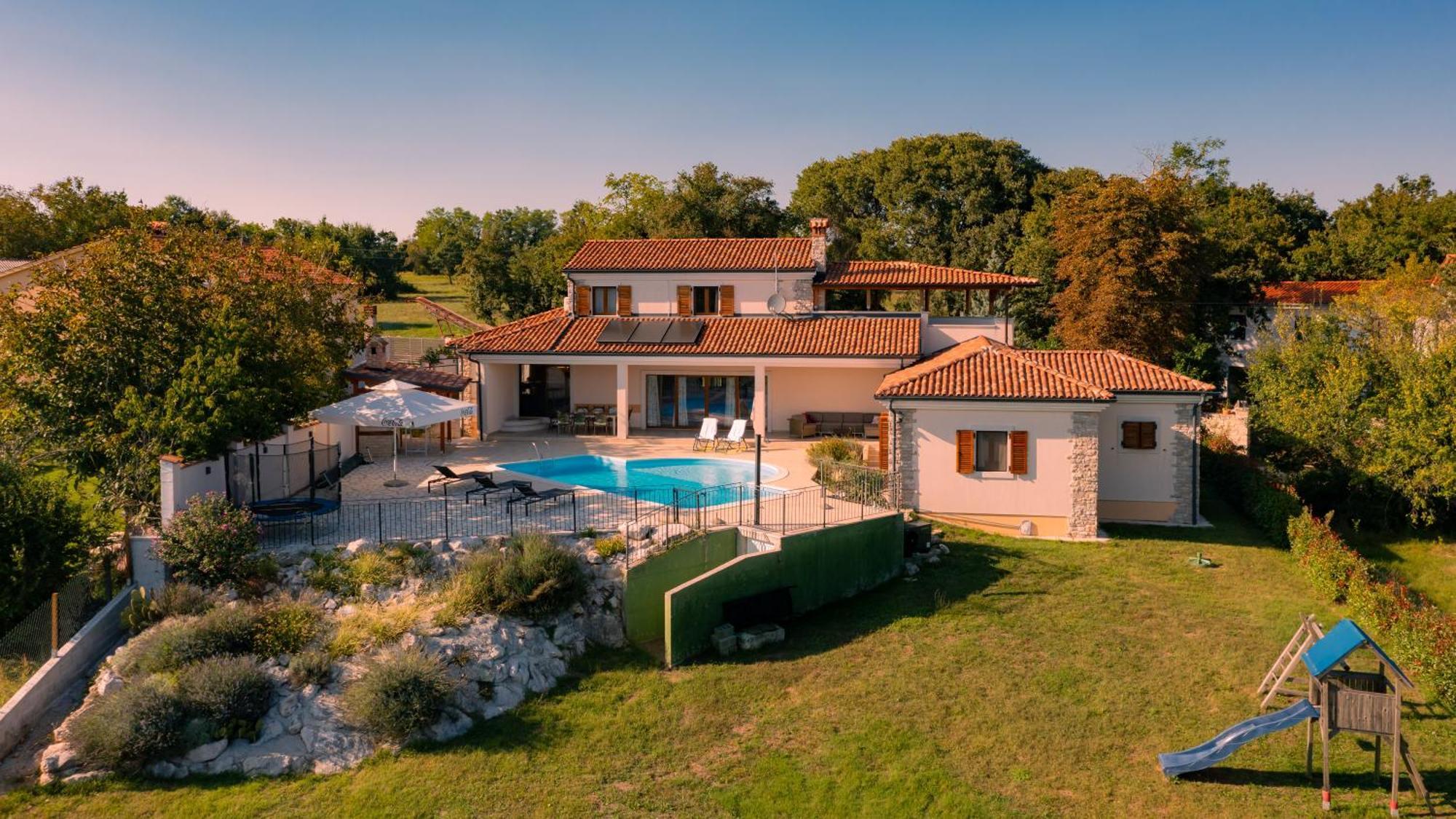 Villa Arton Heated Swimming-Pool Žminj 외부 사진