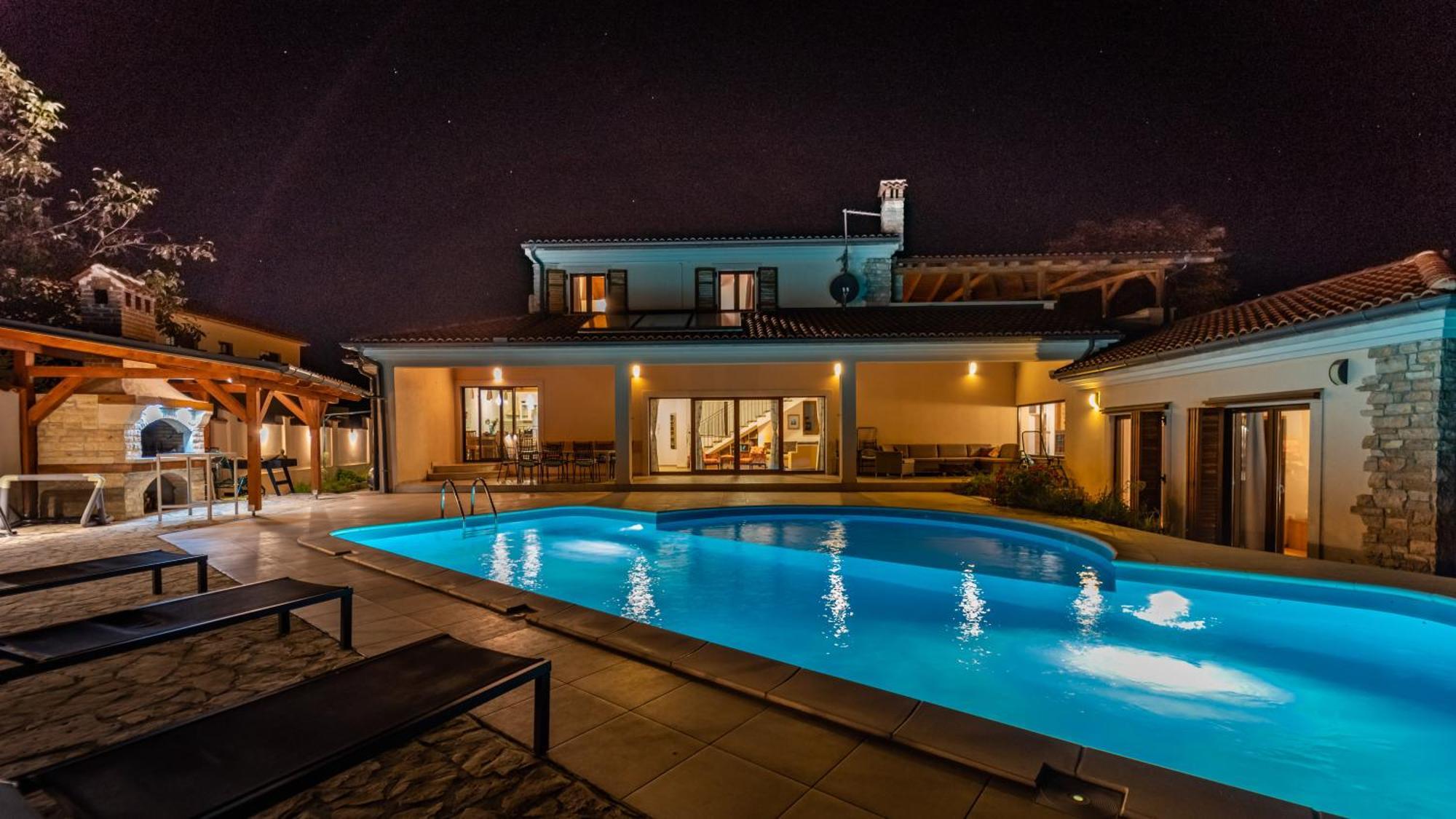 Villa Arton Heated Swimming-Pool Žminj 외부 사진